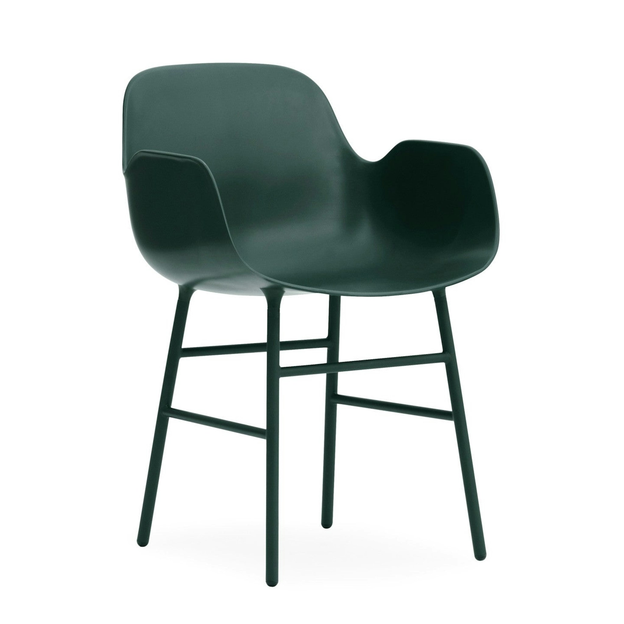 Form Armchair with Steel Base by Normann Copenhagen