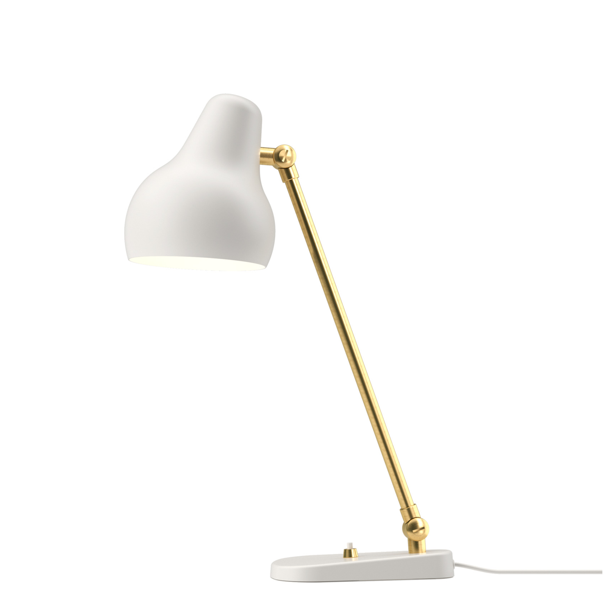 Clearance VL38 Table Lamp / White by Louis Poulsen