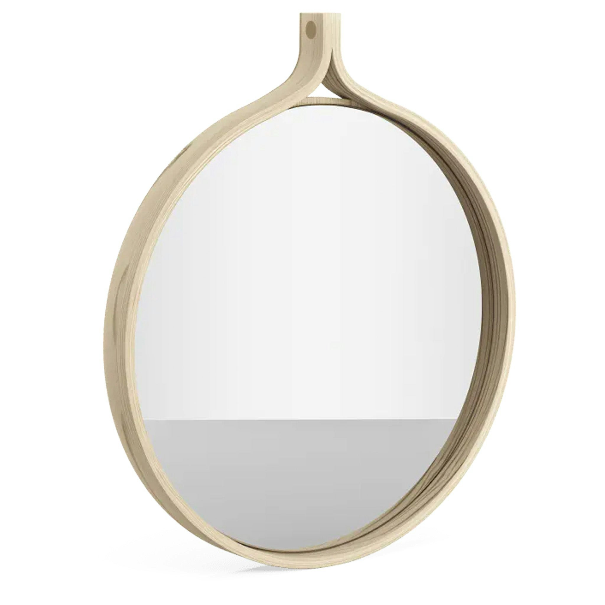 Comma Round Mirror by Swedese