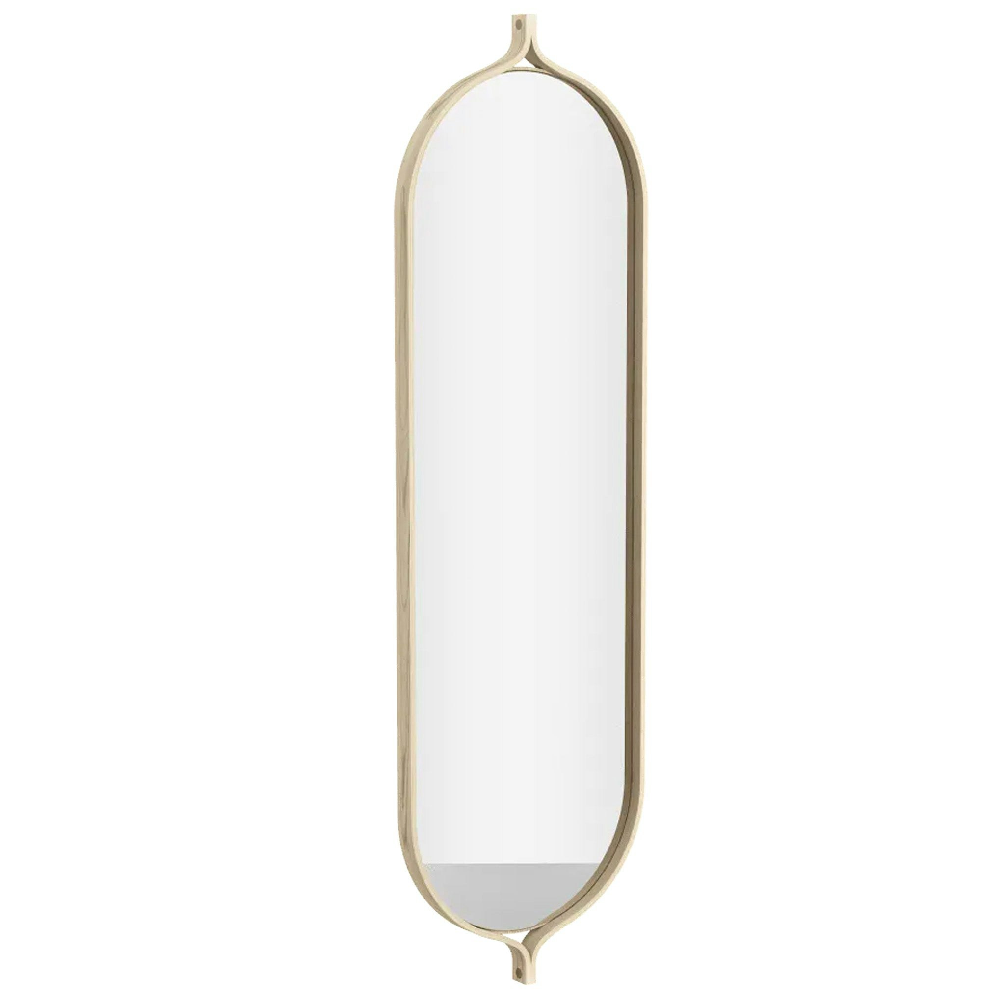 Comma Oval Mirror by Swedese