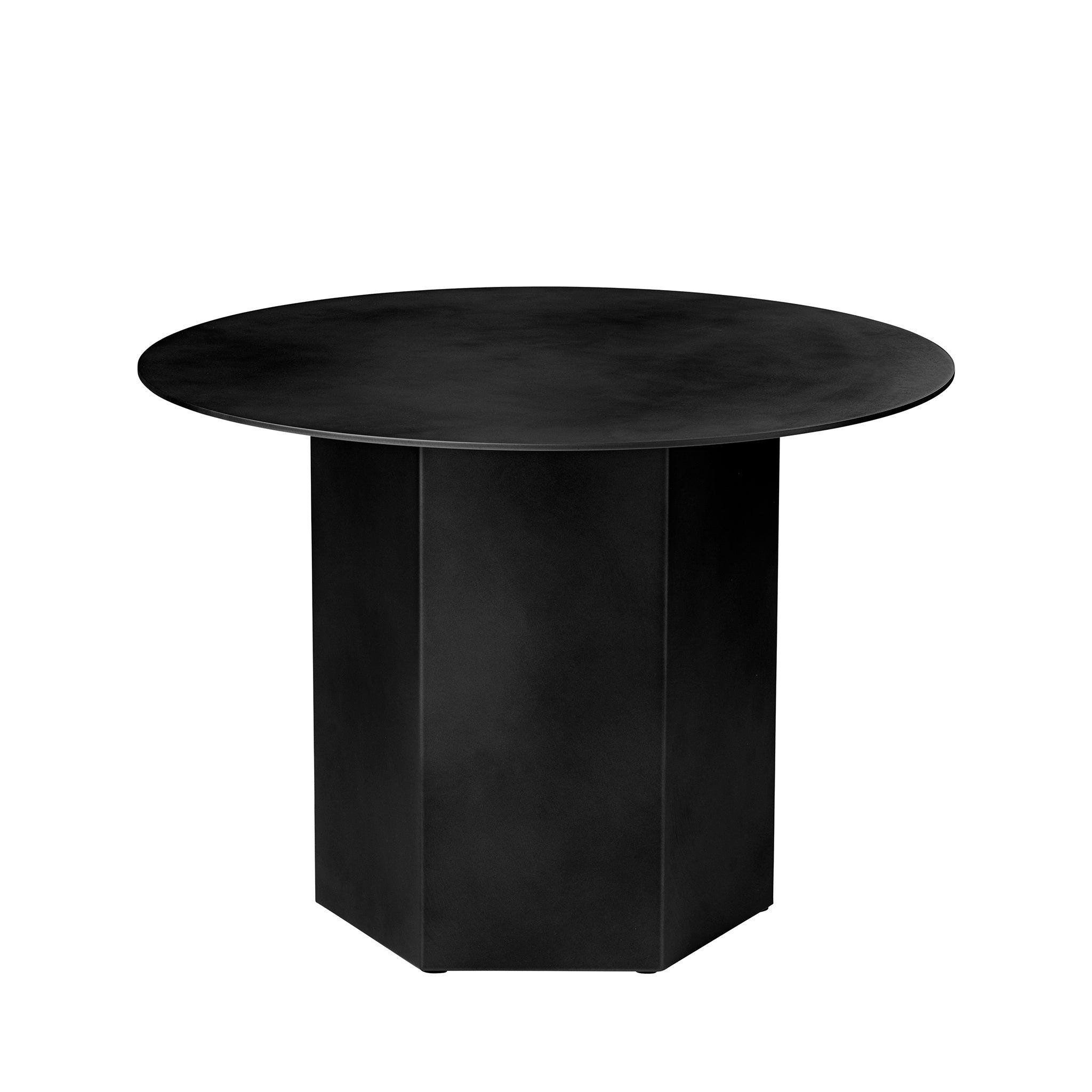Epic Coffee Table Round Steel by GamFratesi for Gubi