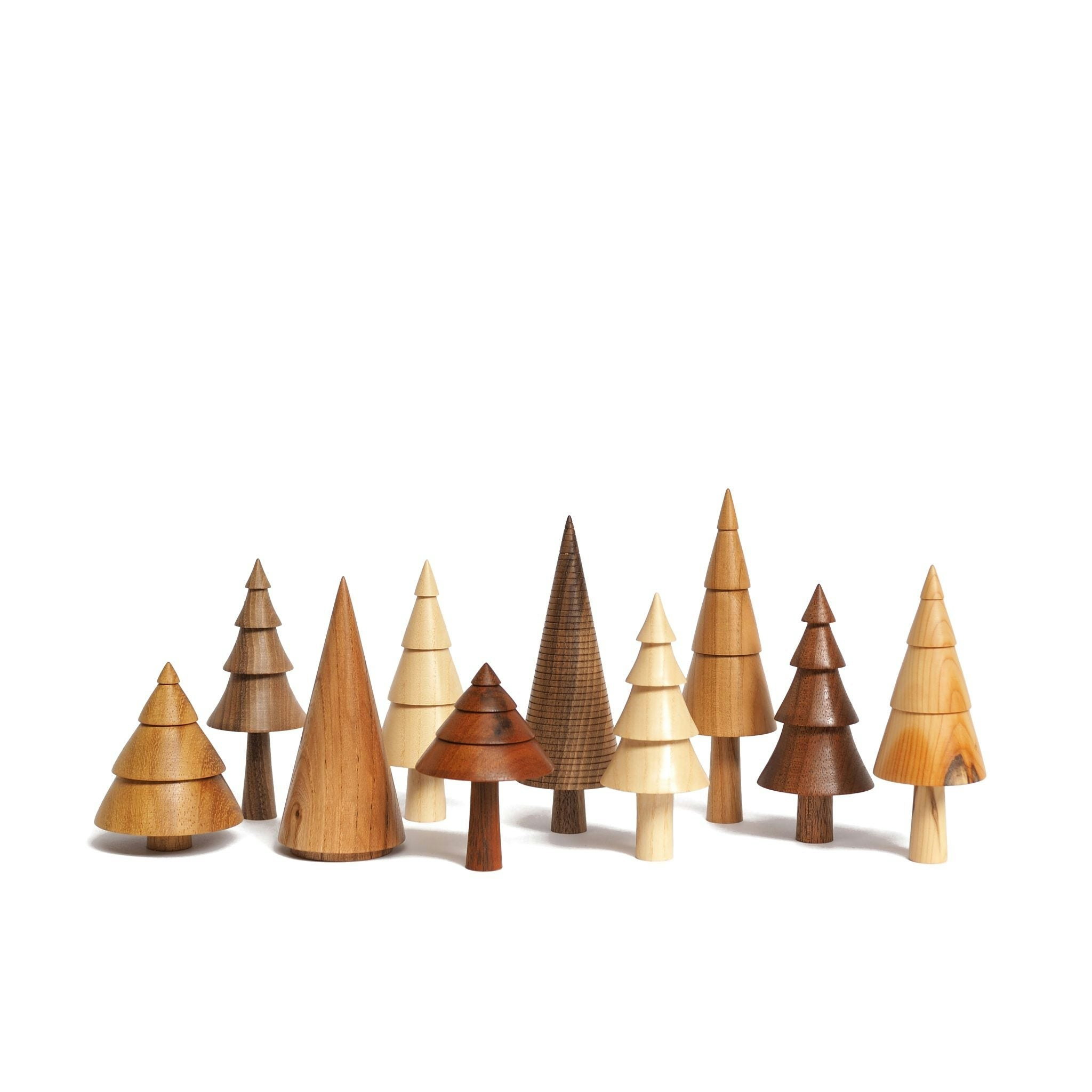 Forest Set of 10 Trees by The Arboretum