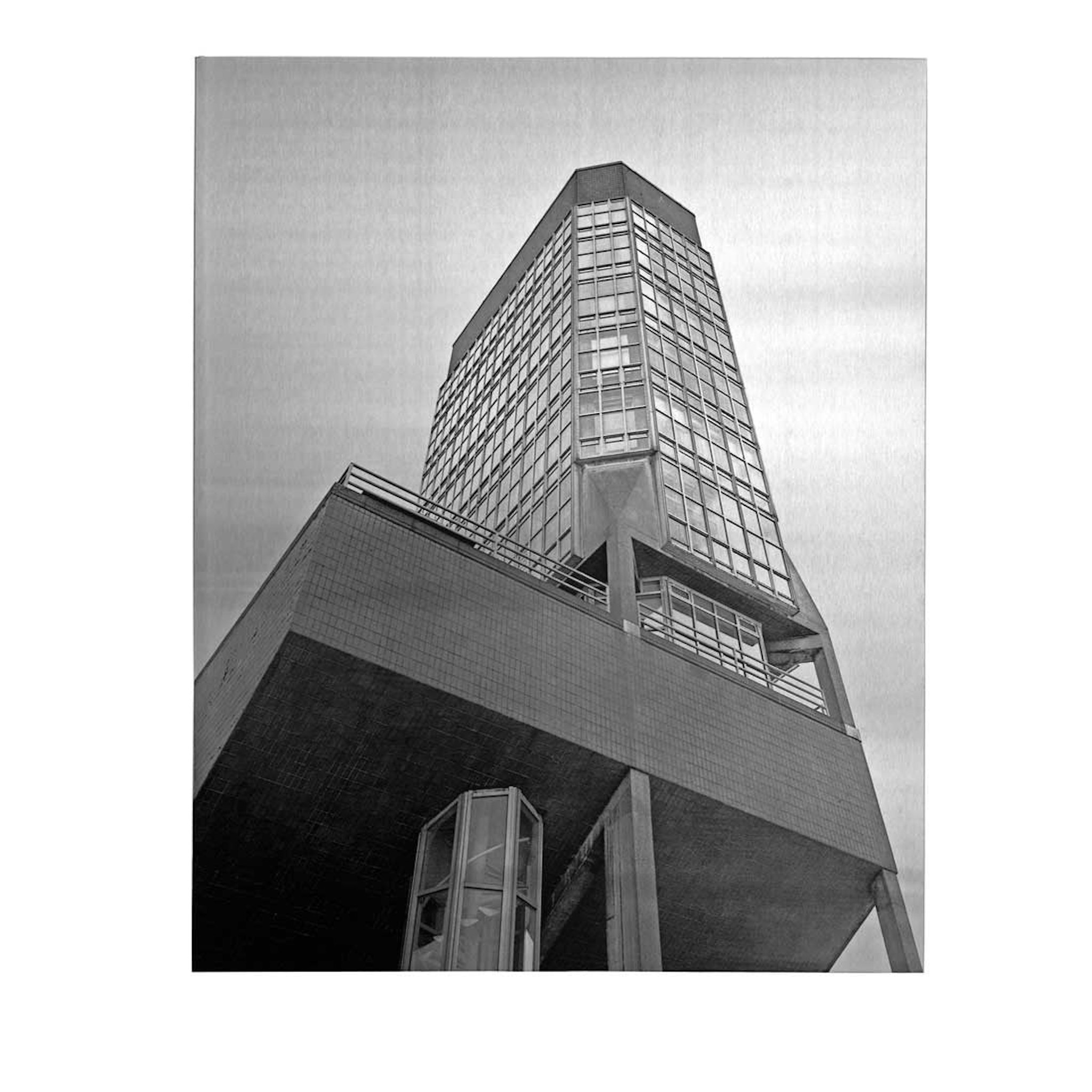 Leicester University Engineering Building Print by Simon Phipps