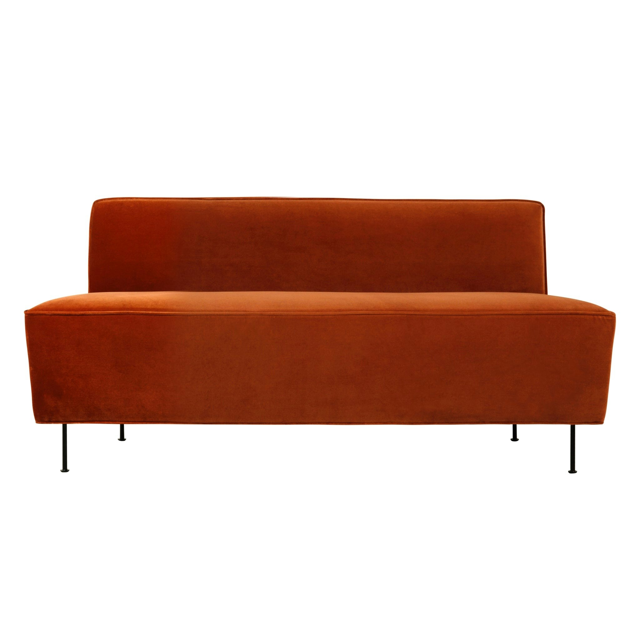 Modern Line Dining Sofa by Gubi