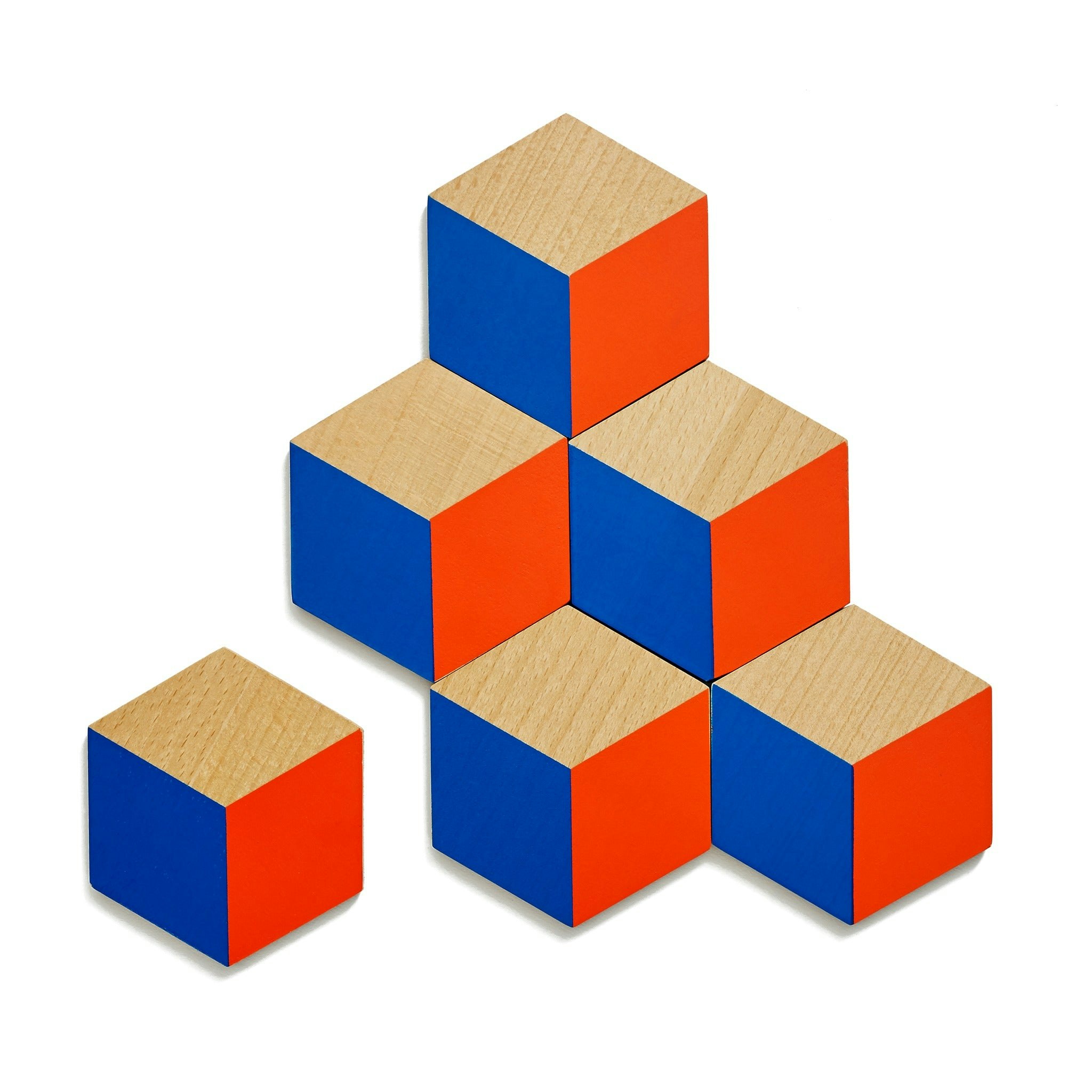 Red and Blue Table Tiles by Areaware