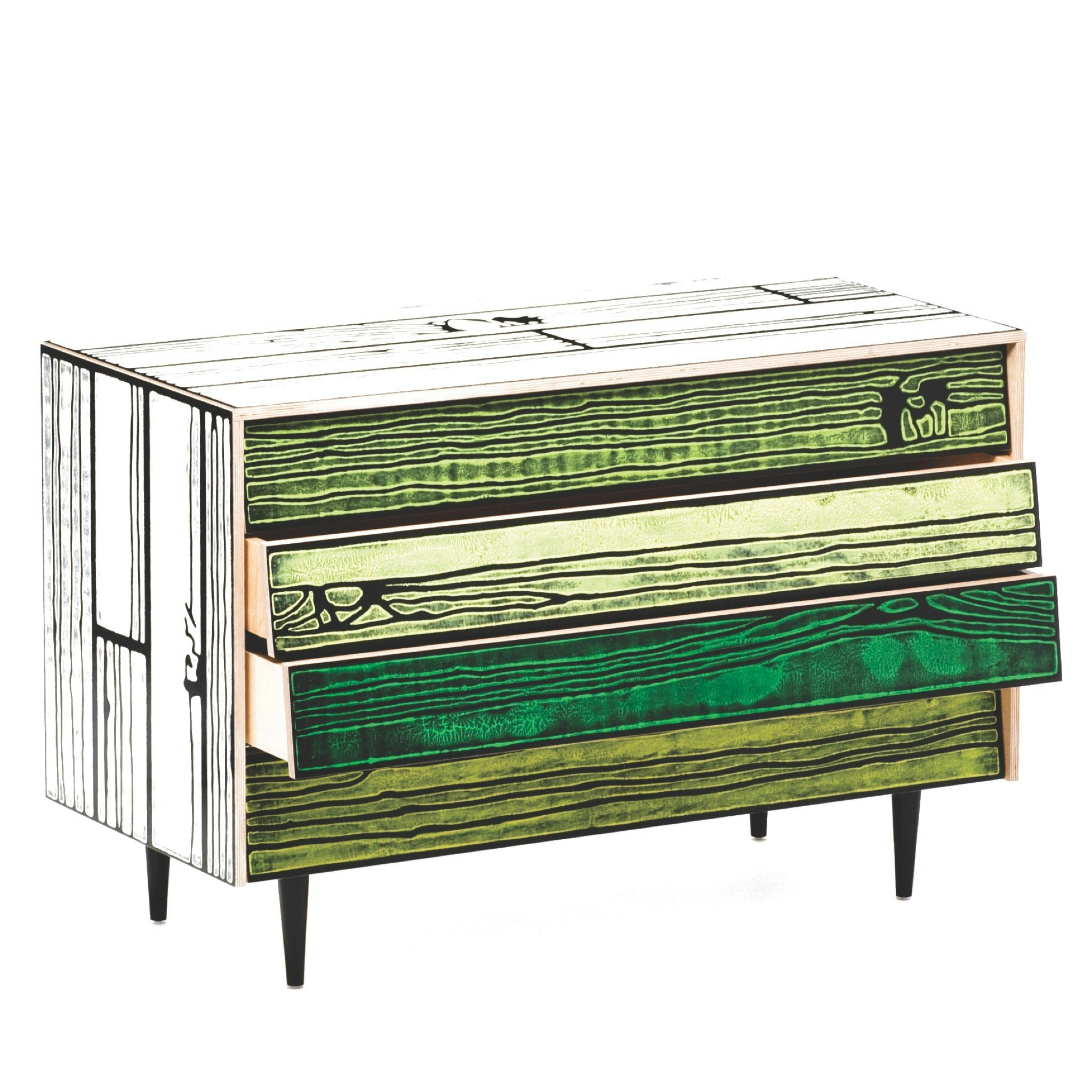 Wrongwoods Chest of Drawers by Established & Sons