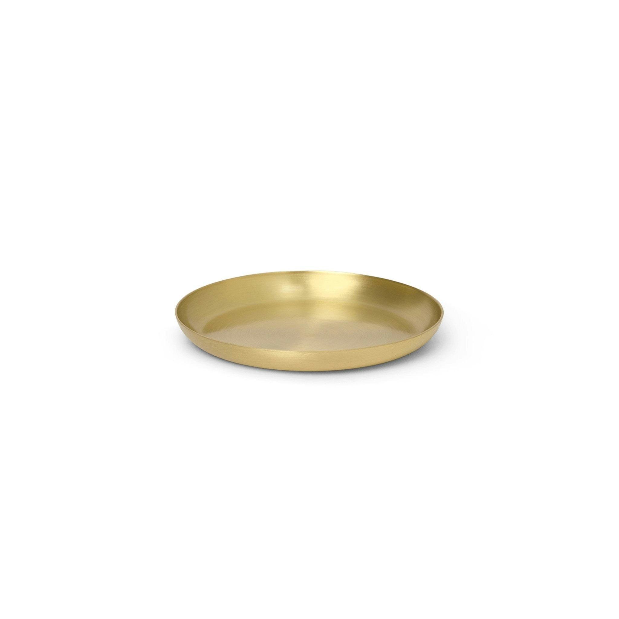 Round Basho Tray - Brass by Ferm Living