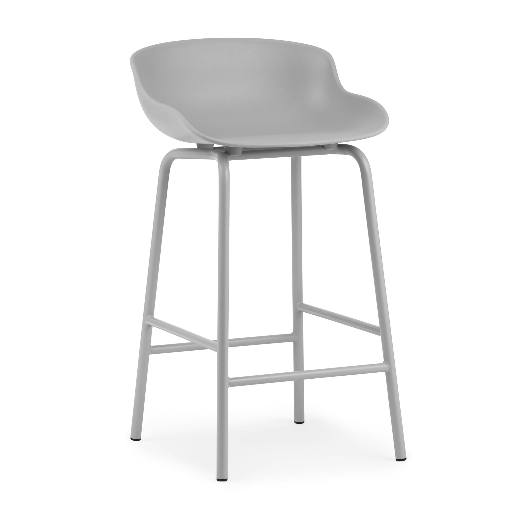 Hyg Stool with Steel Base by Normann Copenhagen