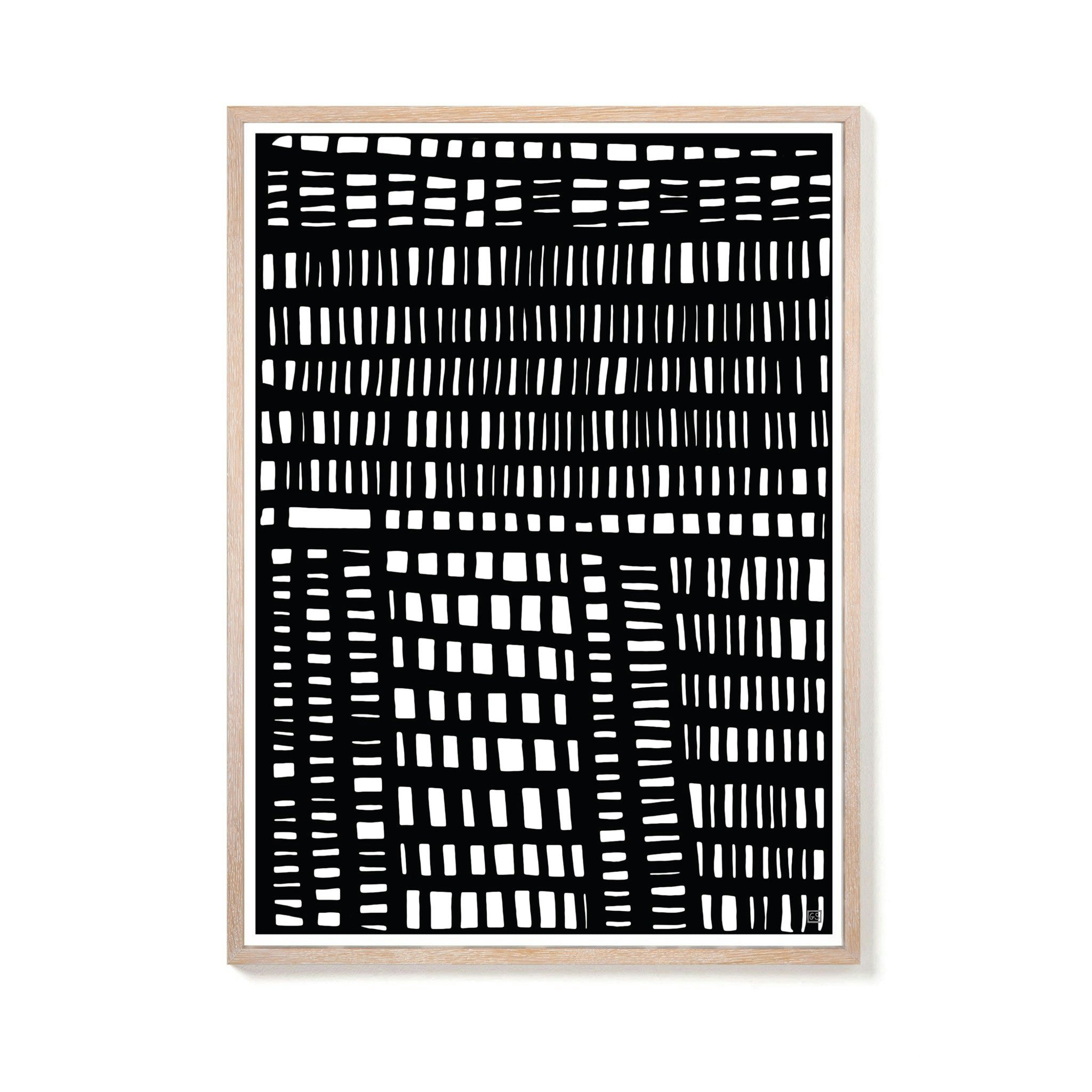 B/W 03 Print by The Wrong Shop