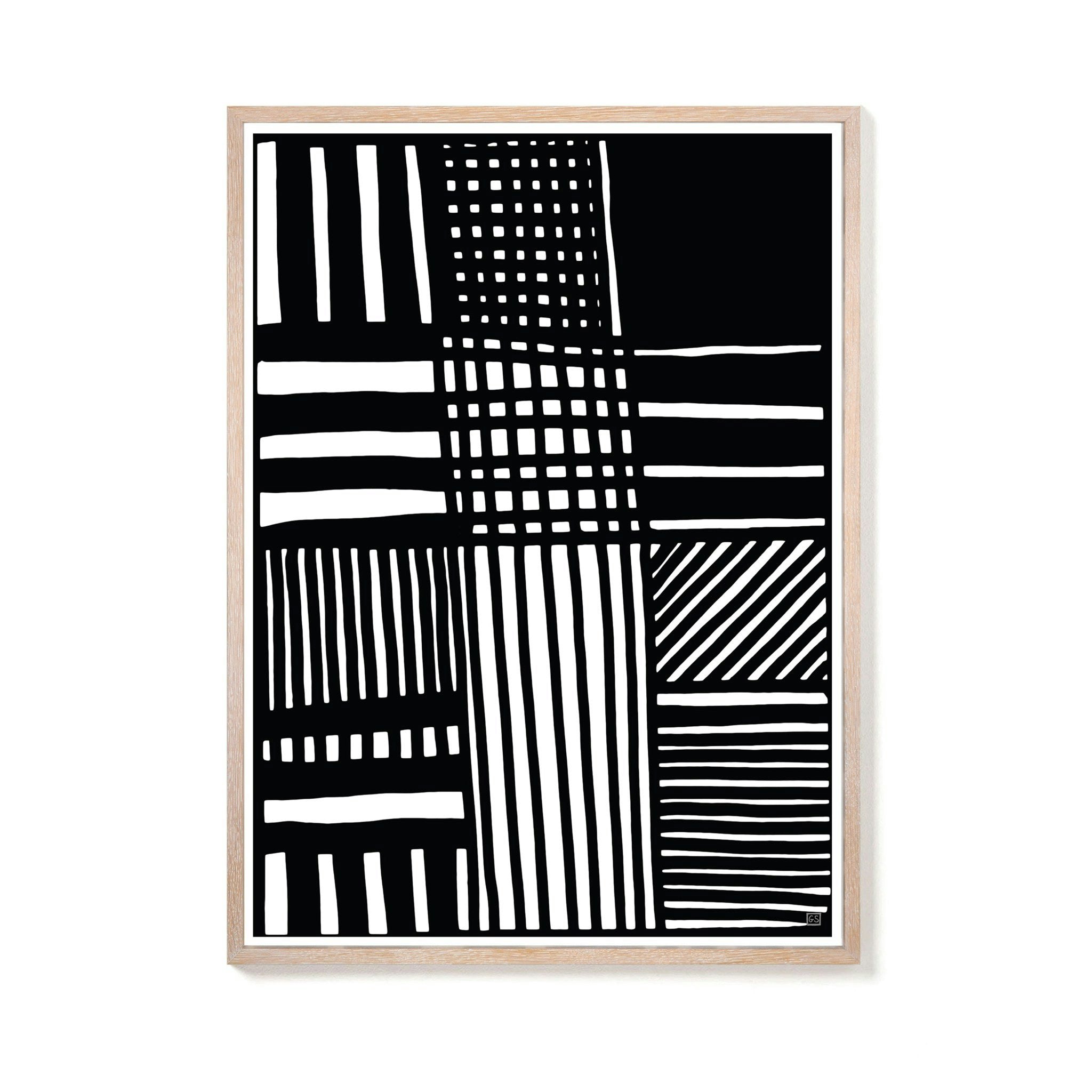 B/W 01 Print by The Wrong Shop