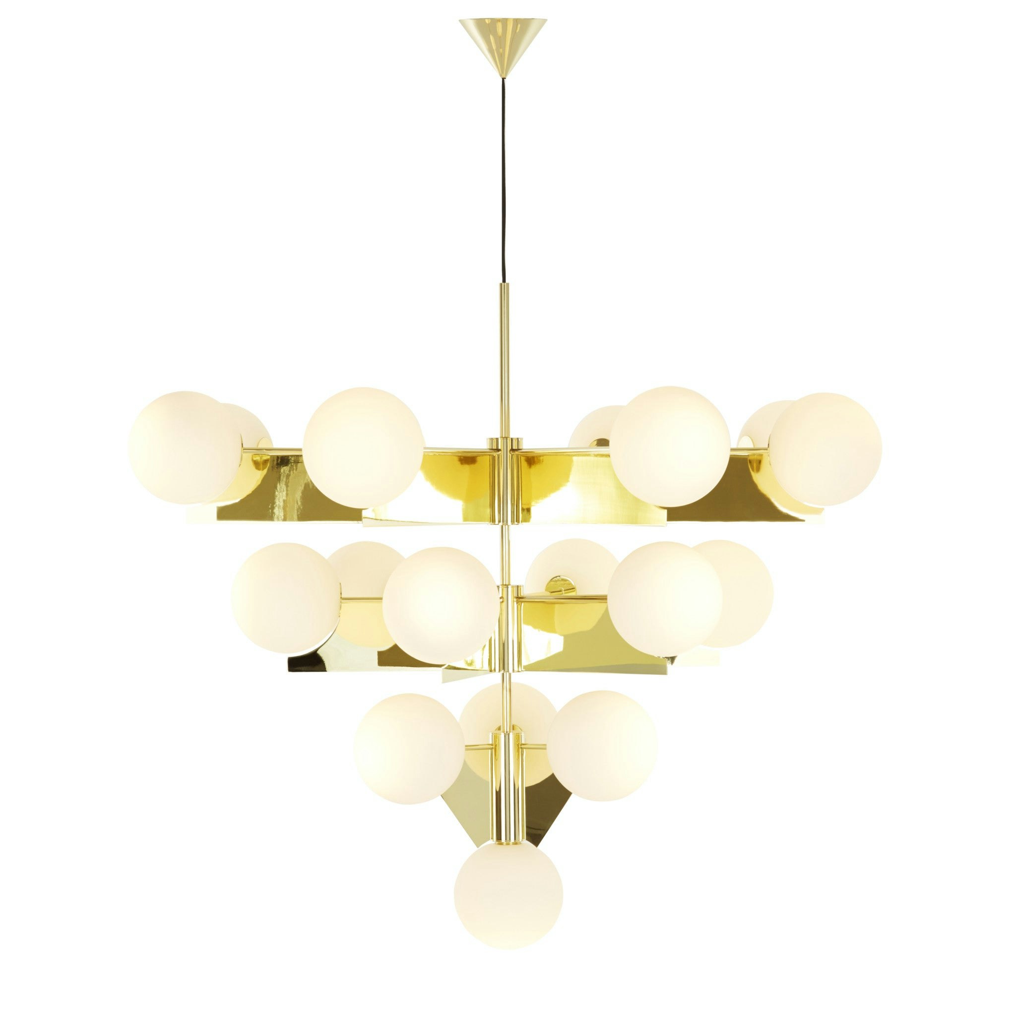Plane Chandelier by Tom Dixon