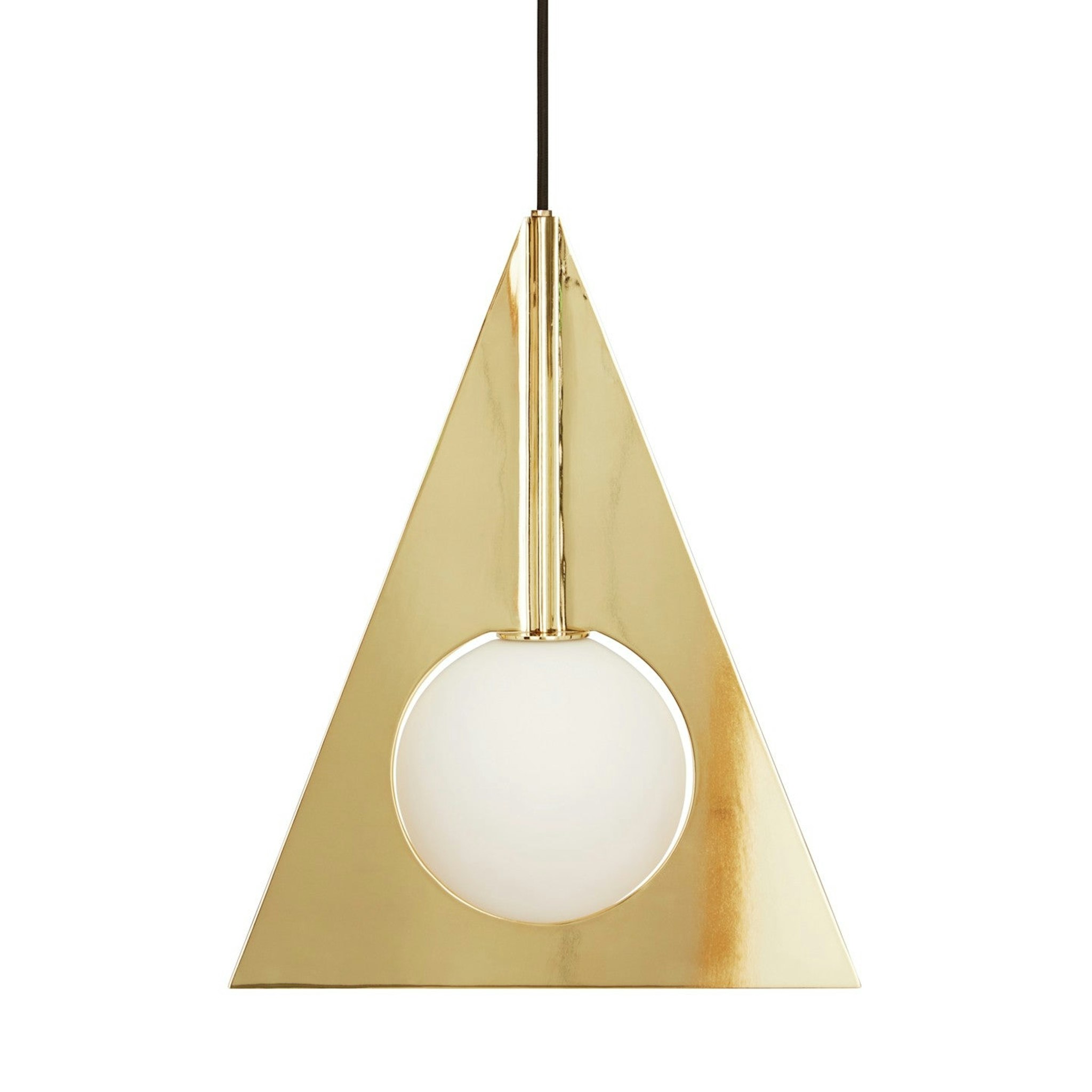 Plane Triangle Pendant by Tom Dixon
