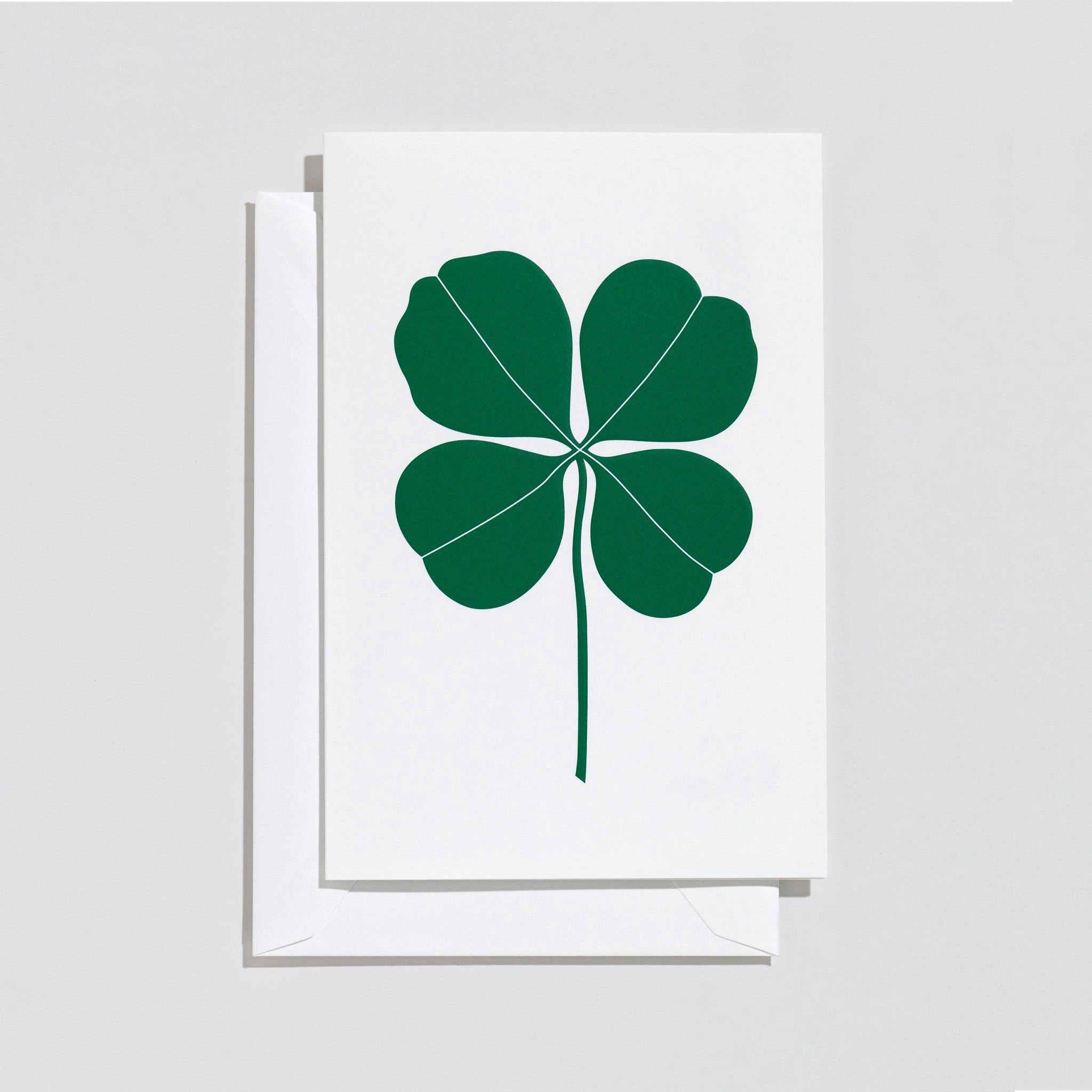 Four Leaf Clover Card by Alexander Girard
