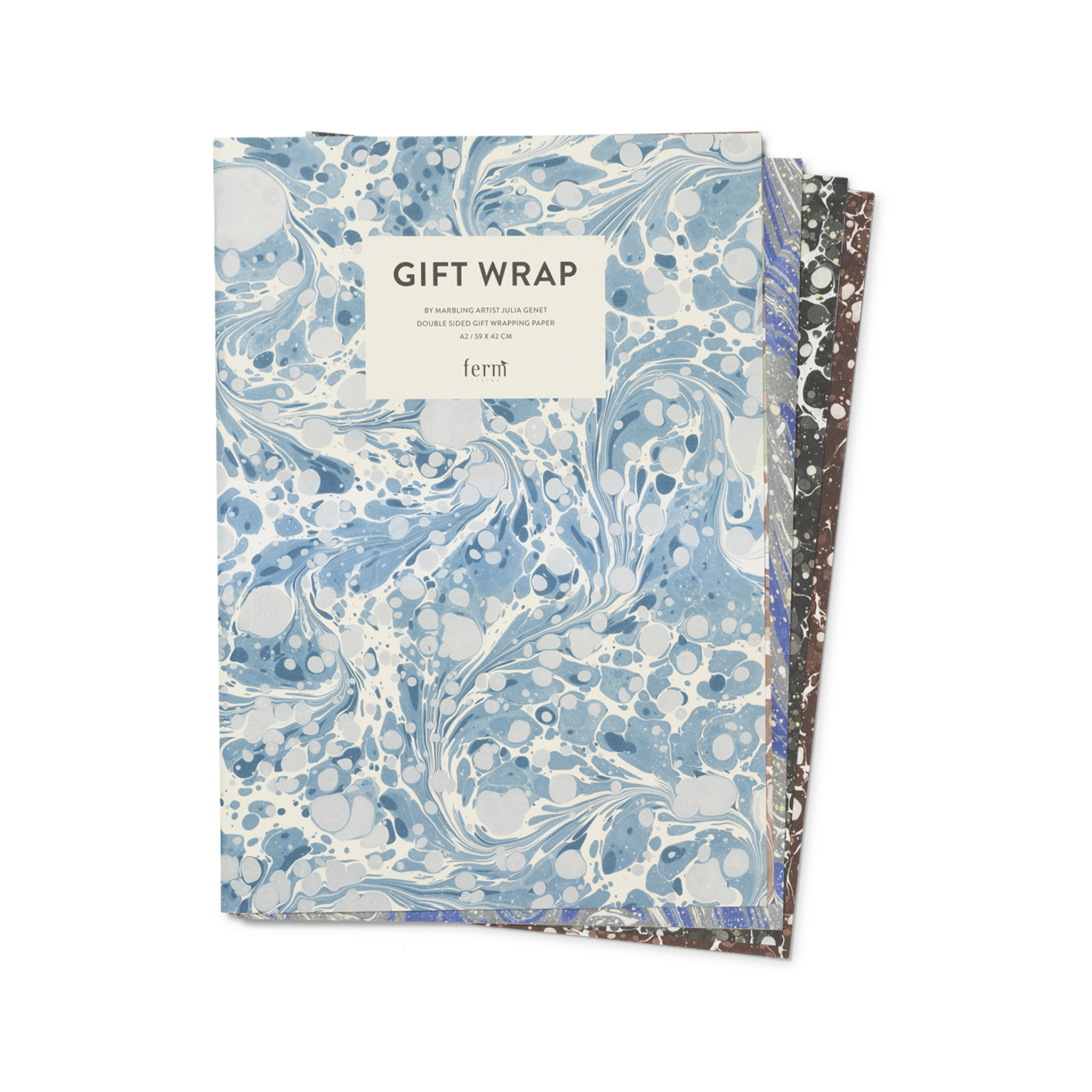 Marbling Gift Wrapping Paper by Ferm Living