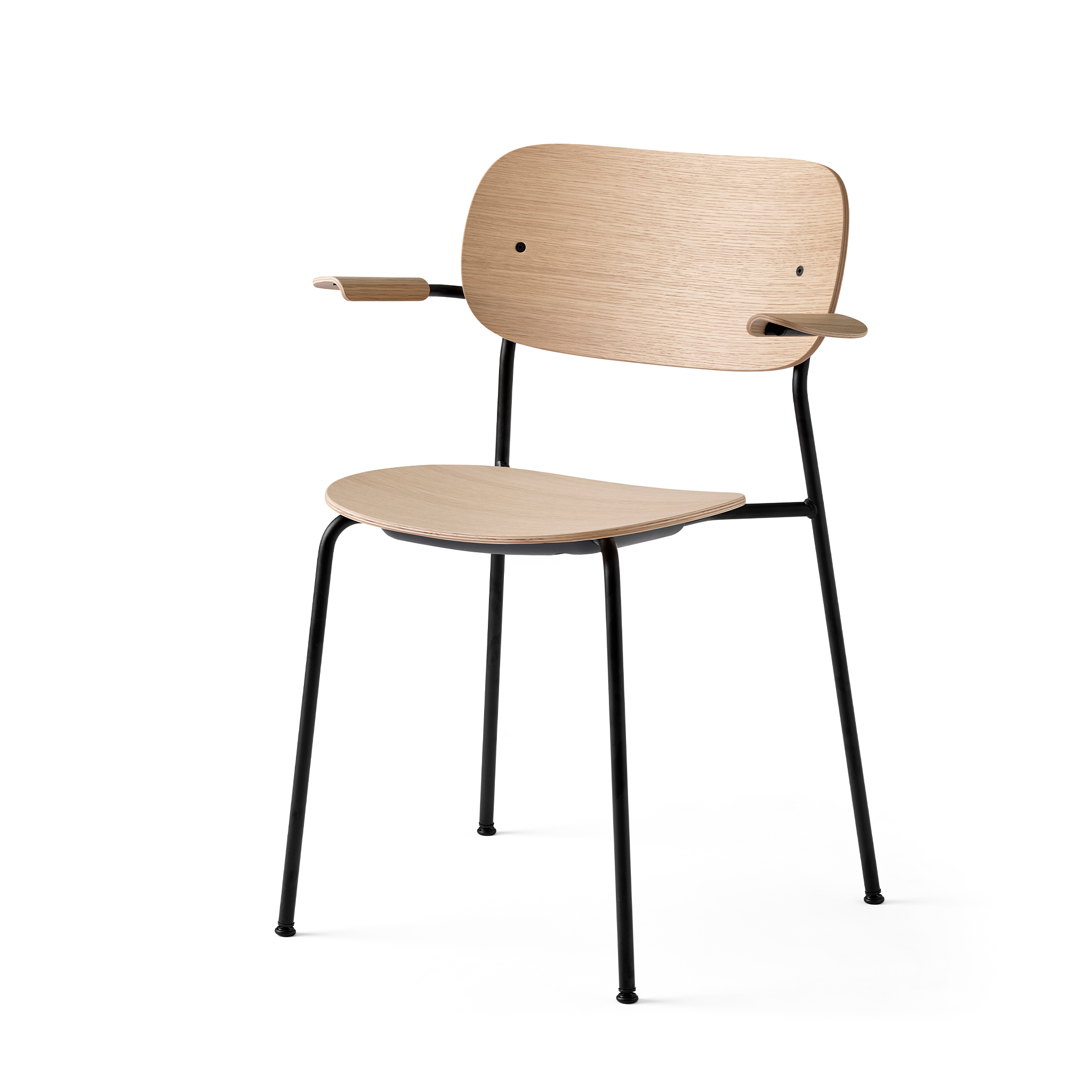 Co Chair, Un-Upholstered With Armrests by Norm Architects & Els Van Hoorebeeck for Menu