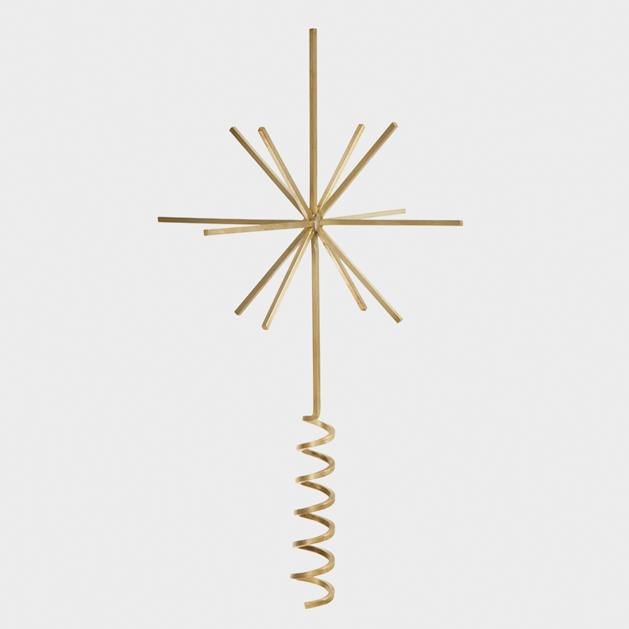 Brass Christmas Tree Top Star by Ferm Living