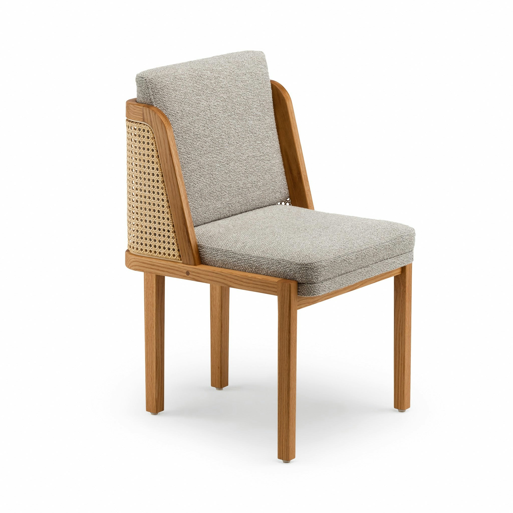 Throne Dining Chair With Rattan By Autoban
