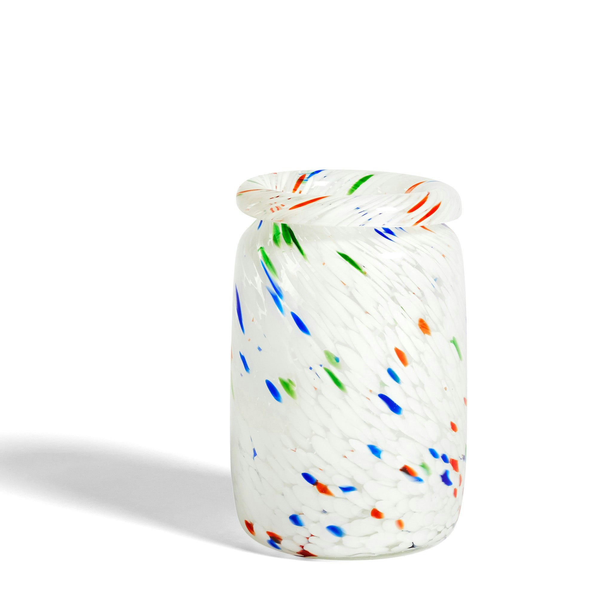 Splash Vase White Dot by Hay