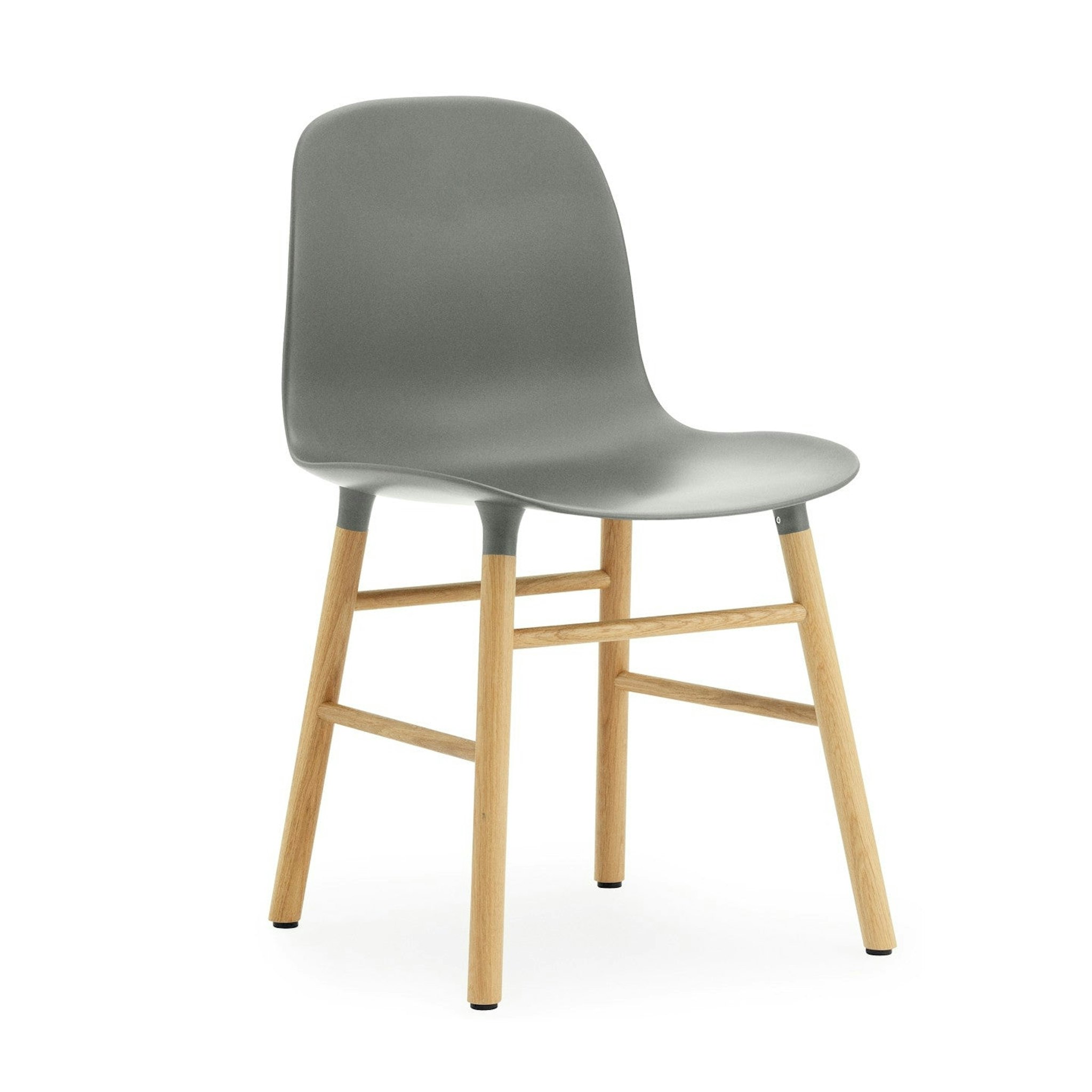 Form Chair with Wooden Base by Normann Copenhagen