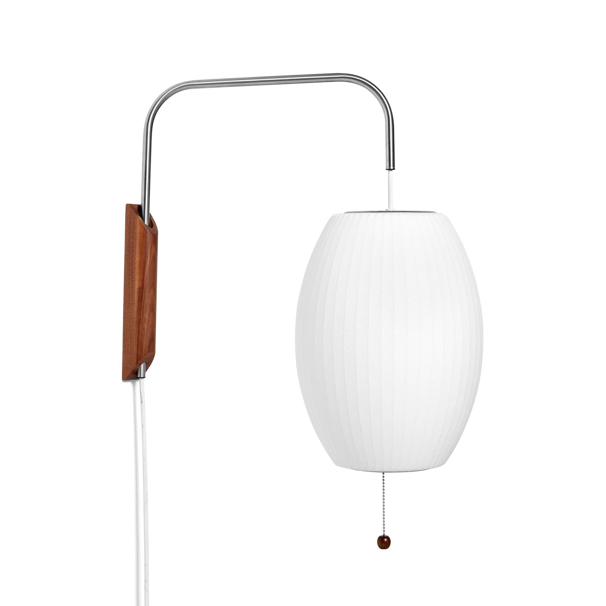 Nelson Cigar Wall Sconce Cabled by Herman Miller for Hay
