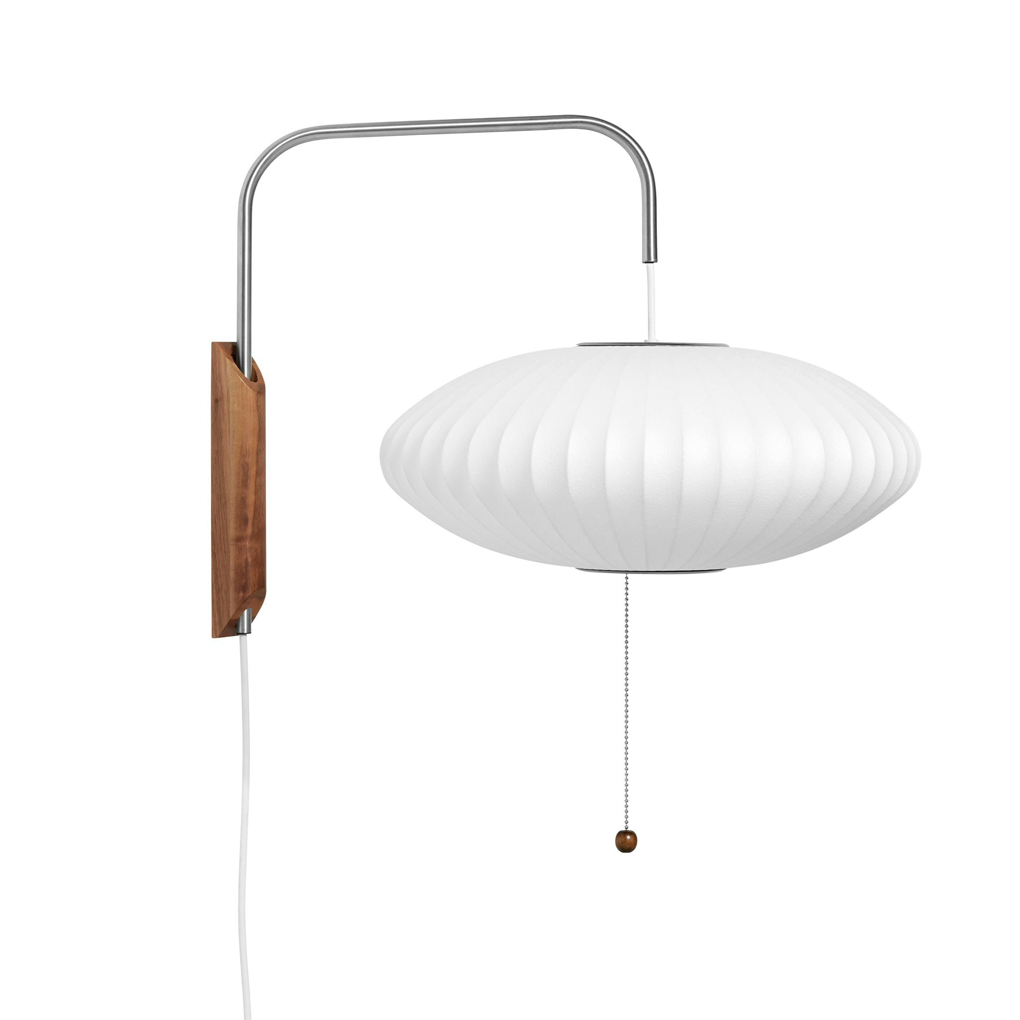 Nelson Saucer Wall Sconce Cabled by Herman Miller for Hay