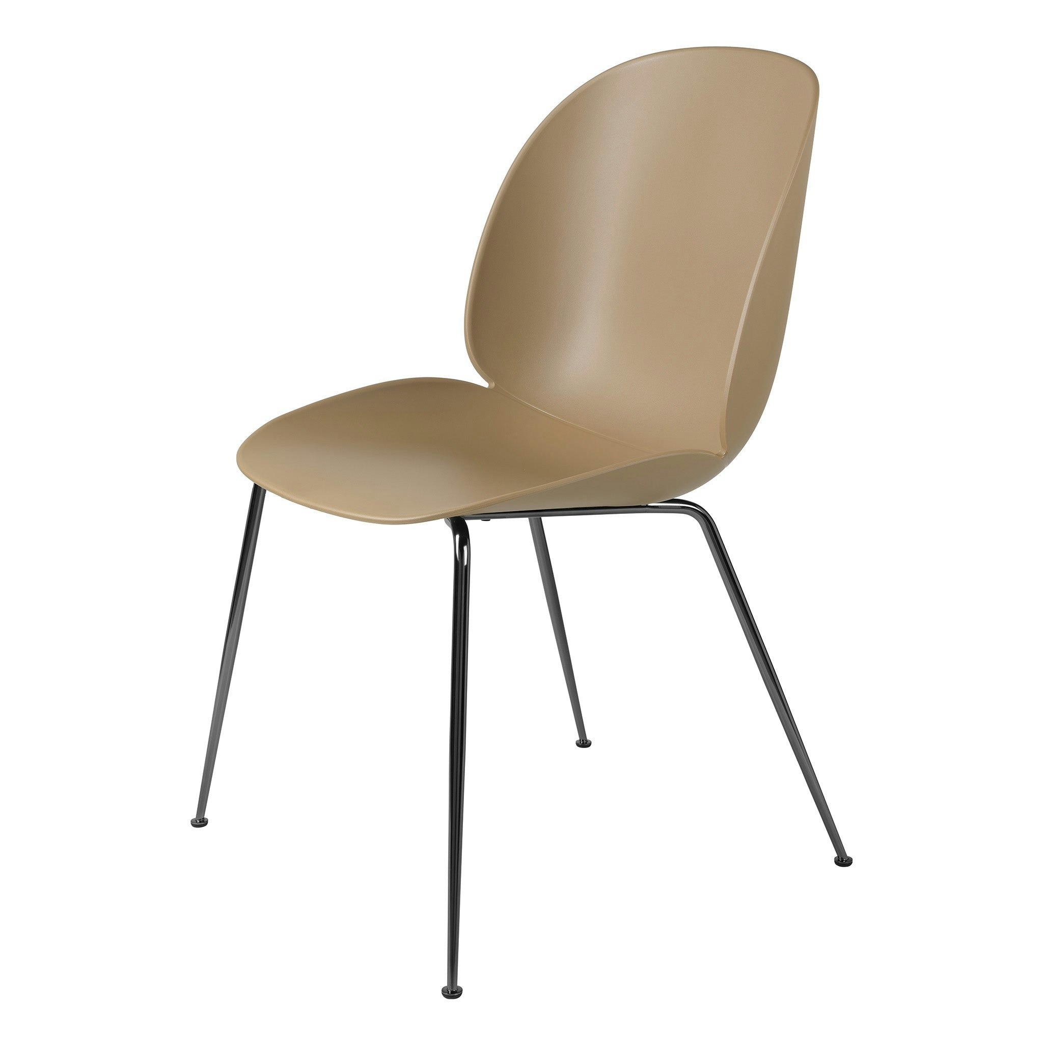 Beetle Dining Chair Conic Base Unupholstered by Gubi