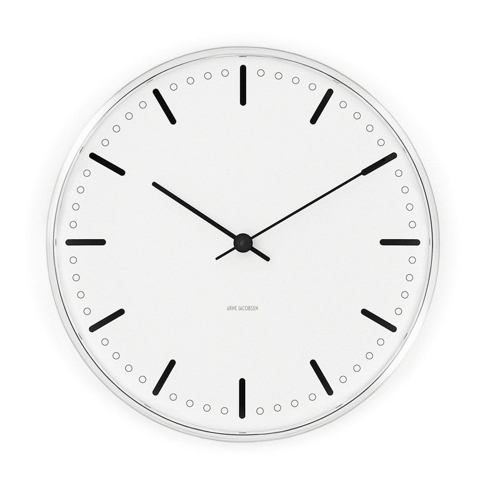 City Hall Clock by Arne Jacobsen
