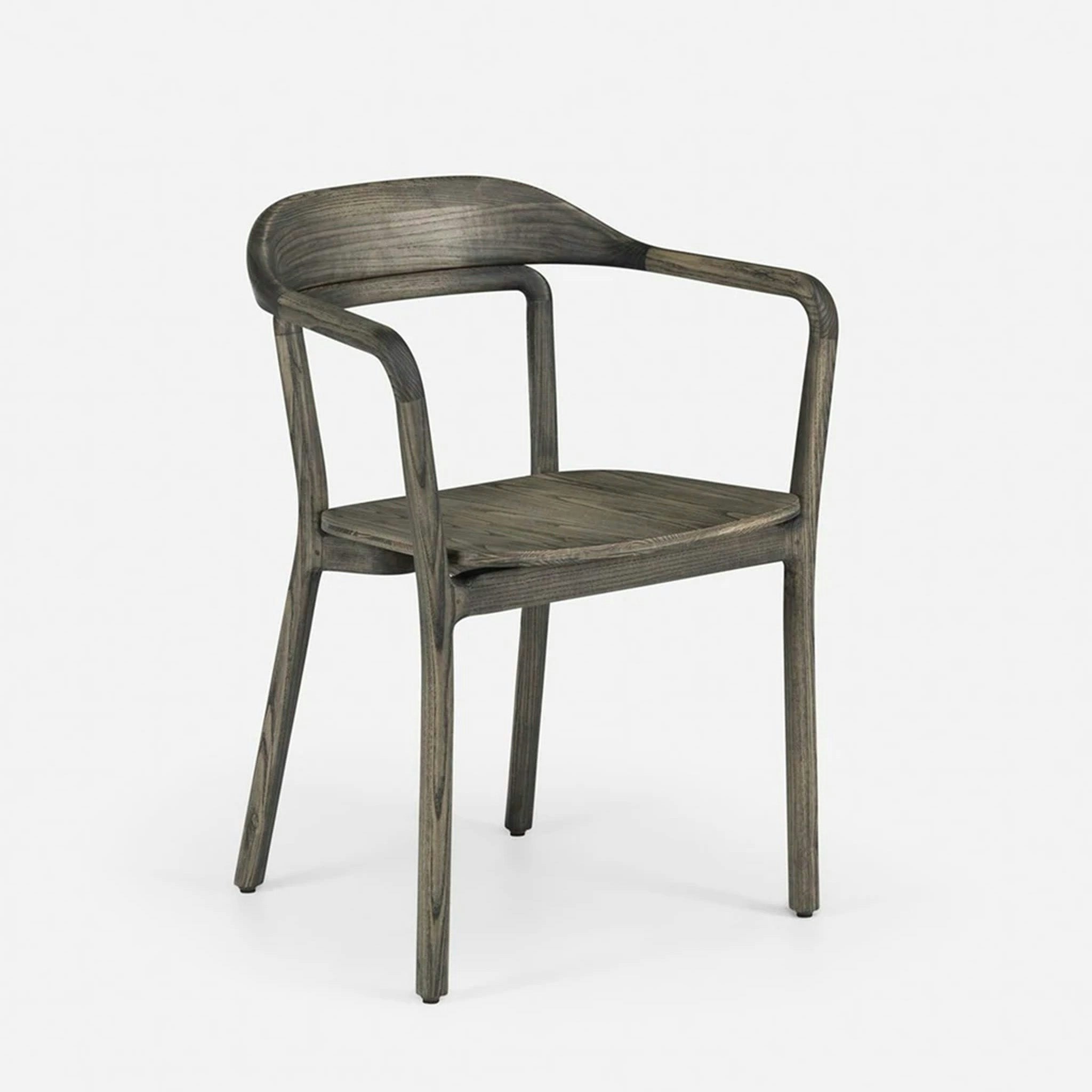Duet Chair Timber Seat by Lyndon Neri and Rossana Hu