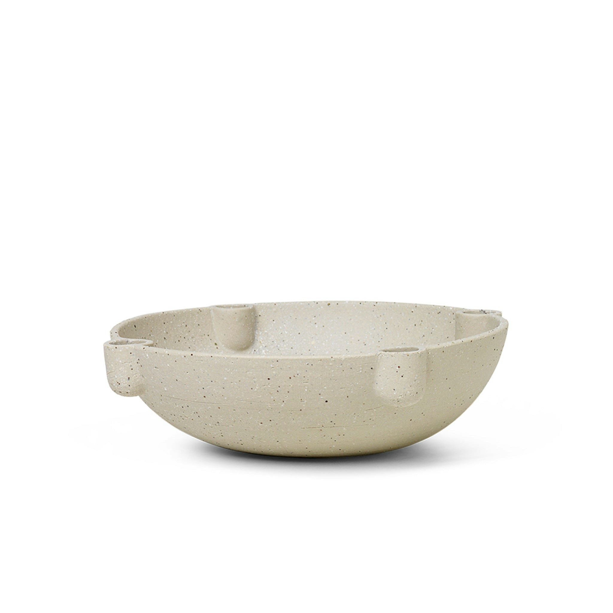 Bowl Candle Holder - Large Ceramic by Ferm Living