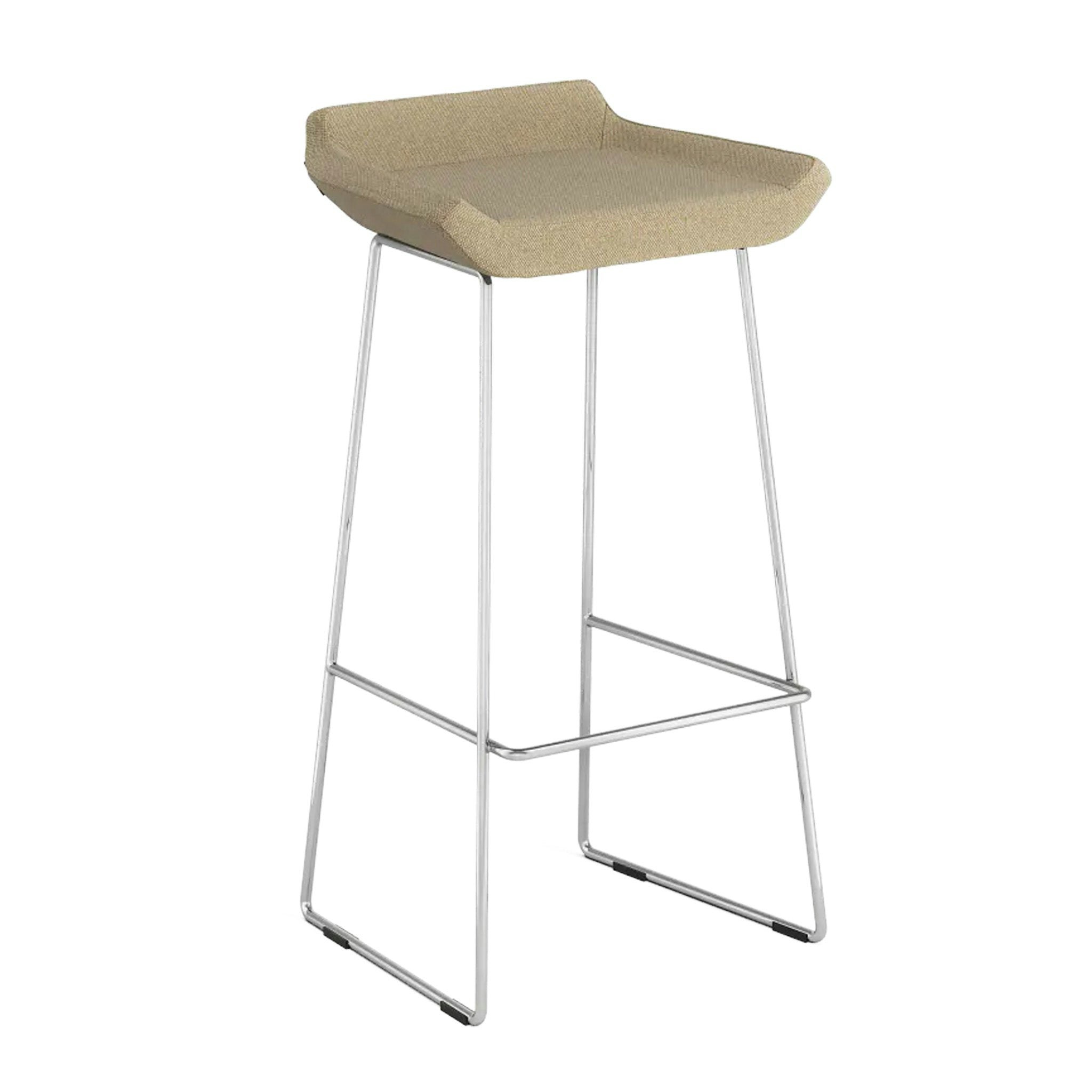 Happy Upholstered Bar Stool by Swedese