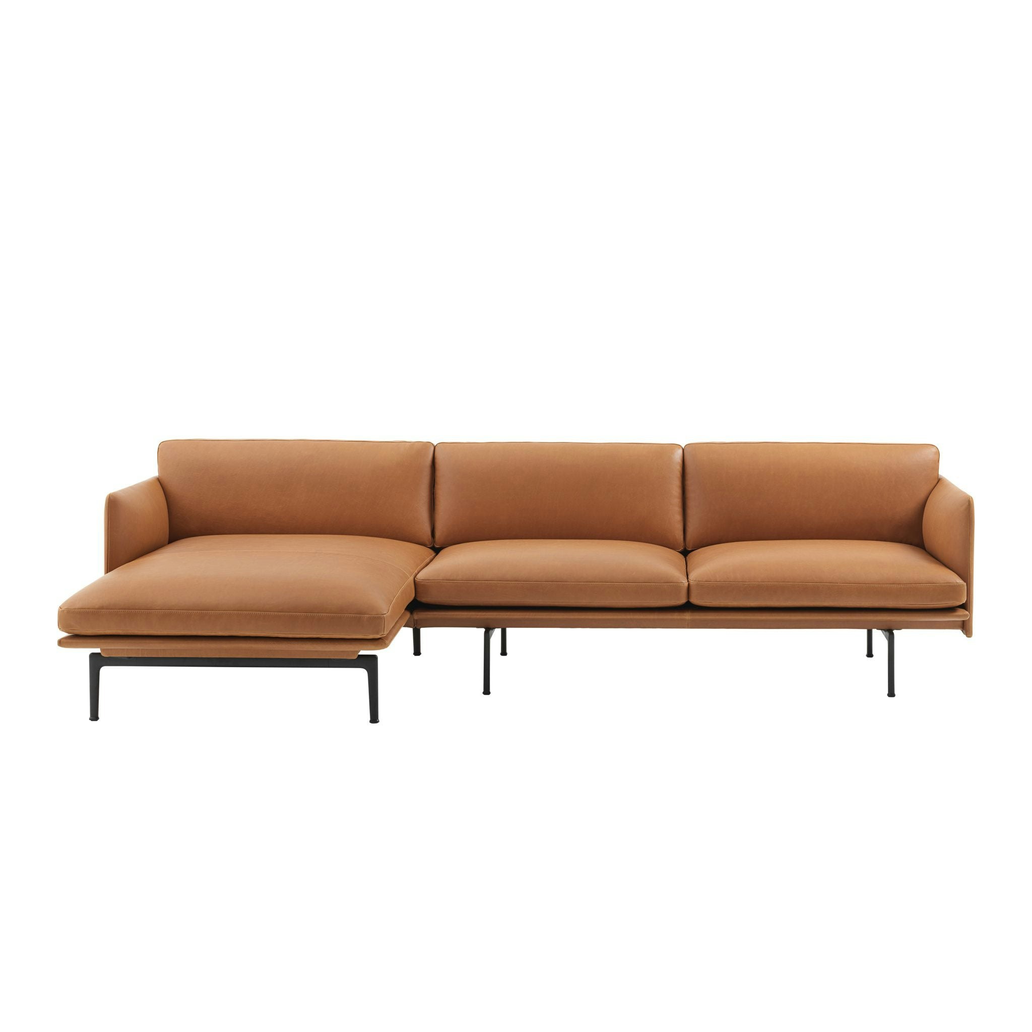 Outline Sofa with Chaise Longue by Muuto