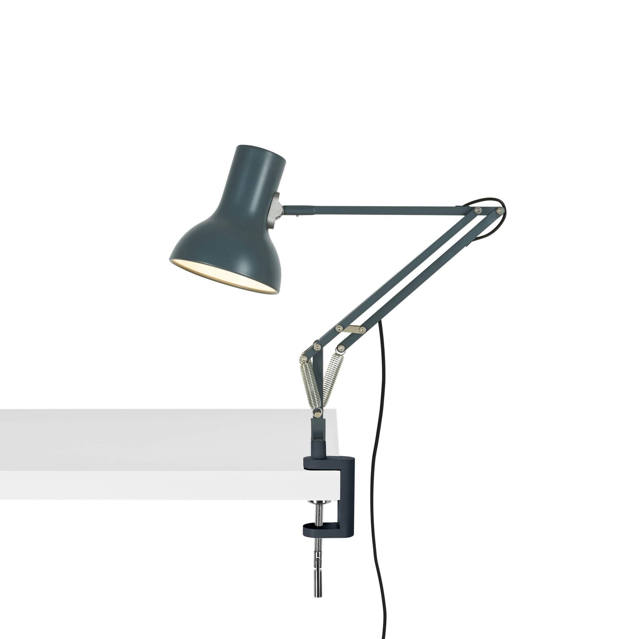 Type 75 Mini Desk Lamp With Clamp by Anglepoise