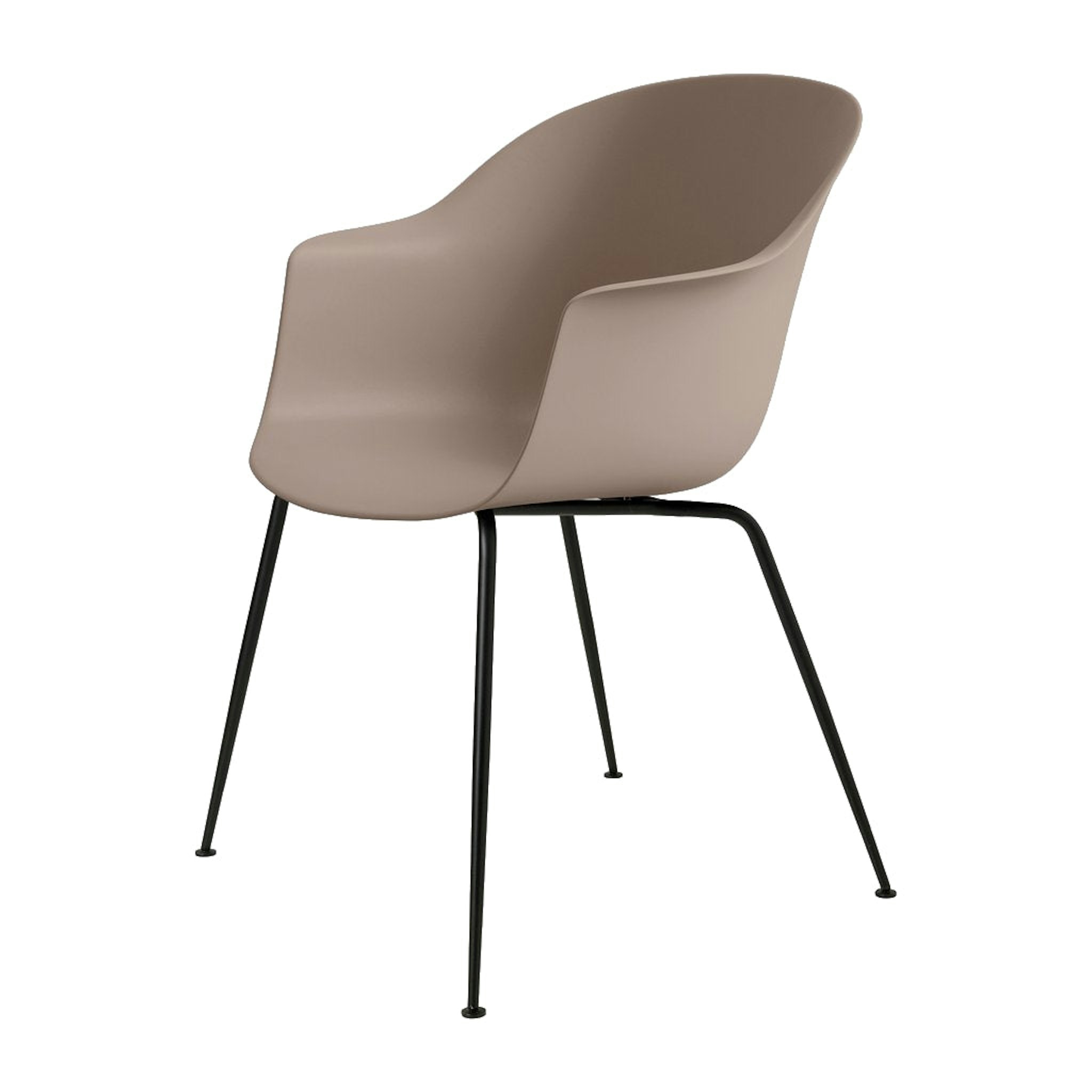 Bat Dining Chair Conic Base Unupholstered by Gubi