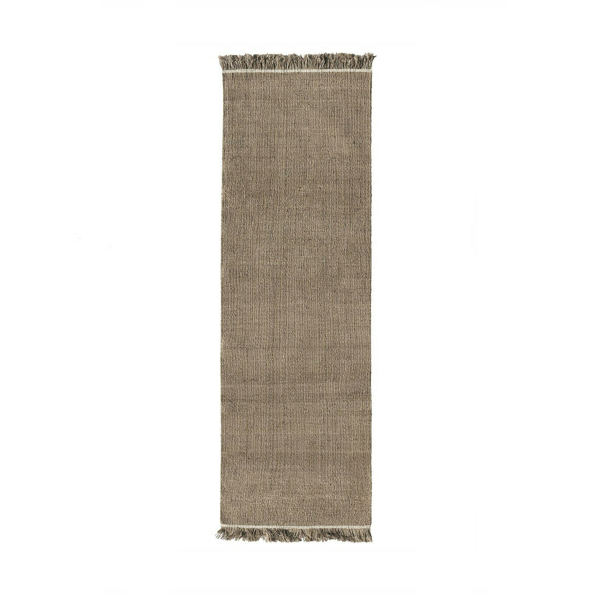 Wellbeing Nettle Dhurrie Rug by Nanimarquina
