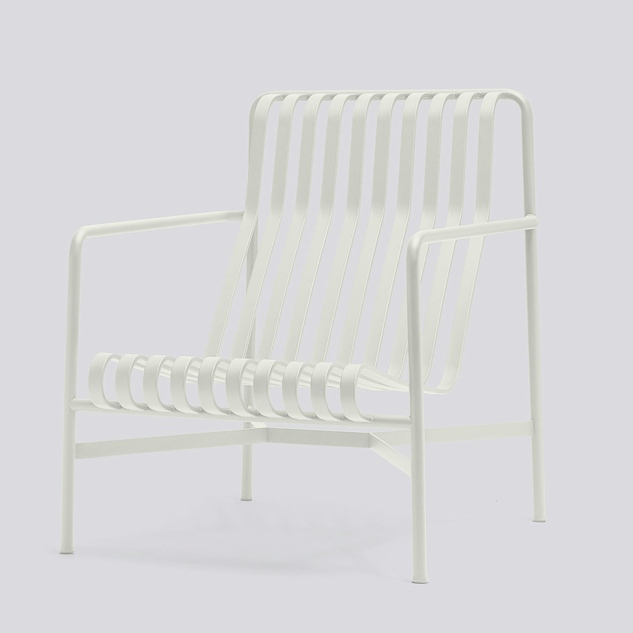 Palissade Lounge Chair High  / cream white by Hay - Clearance