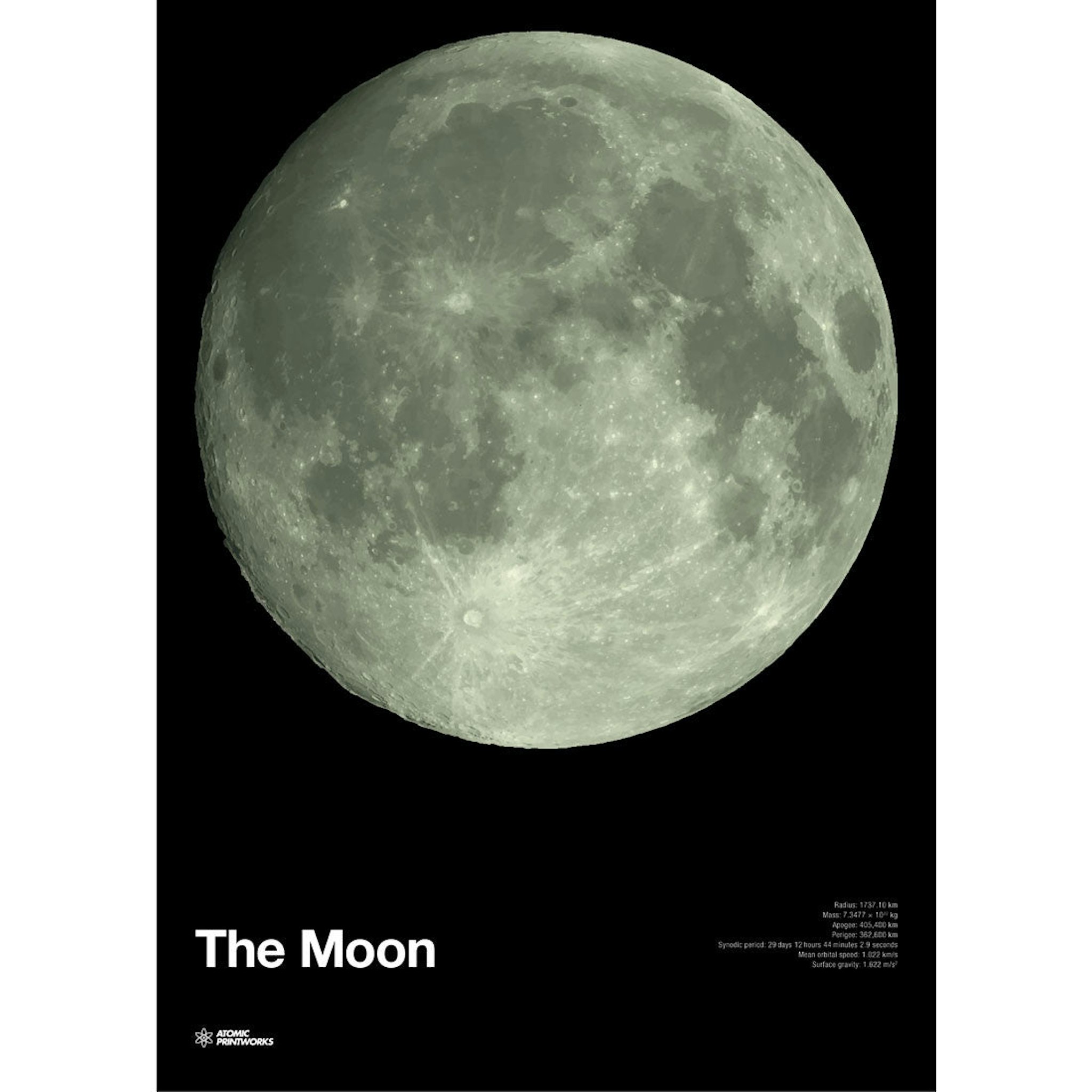 Moon by Atomic Printworks